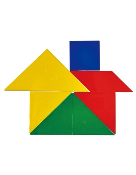 12 Tangrams Soft - 84 piezas