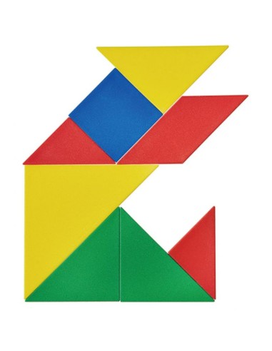12 Tangrams Soft - 84 piezas
