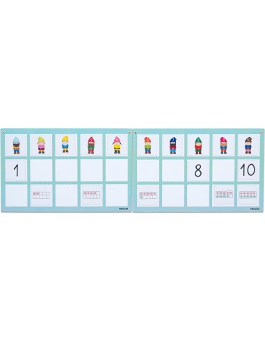 Panel magnético 1-10
