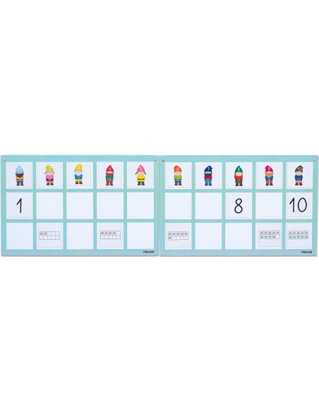 Panel magnético 1-10