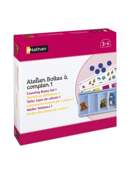 Taller cajas para contar 1