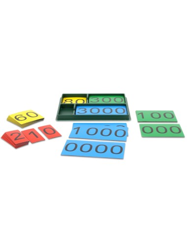 Fichas números magnéticos - 24 unidades