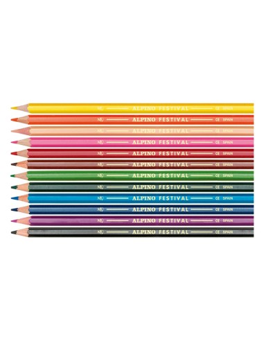 Caja lapiceros color Alpino 288 uds