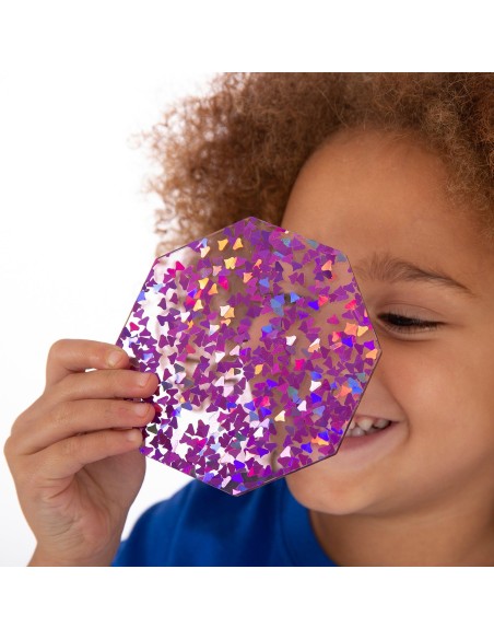 Formas glitter - 21 piezas