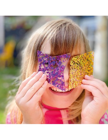 Formas glitter - 21 piezas