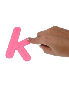 Letras minúsculas táctiles - 26 piezas 2