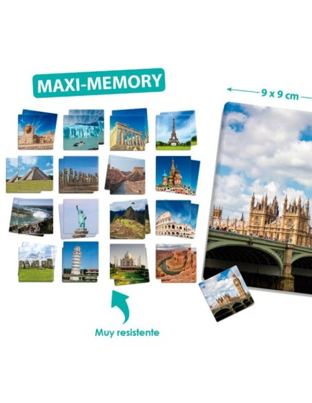 Maxi-memory - Lugares del mundo