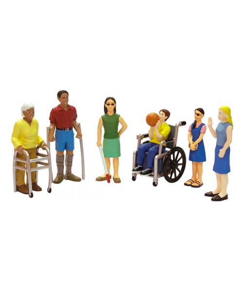 Figuras discapacidades (6 un.)