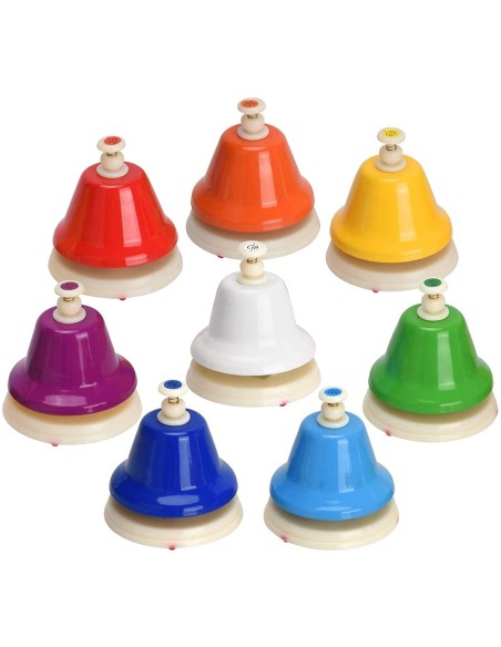 Juego 8 campanitas con botón