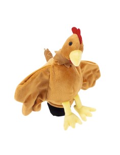 Marioneta guante - Gallina