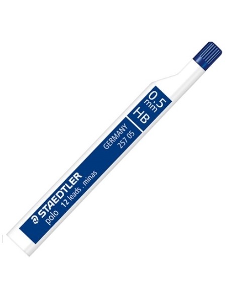 Estuche 12 tubos minas polo 0,5 mm