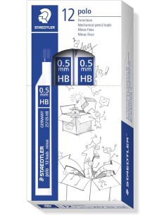 Estuche 12 tubos minas polo 0,5 mm