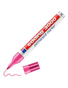 Rotulador Edding 3000 - Rosa