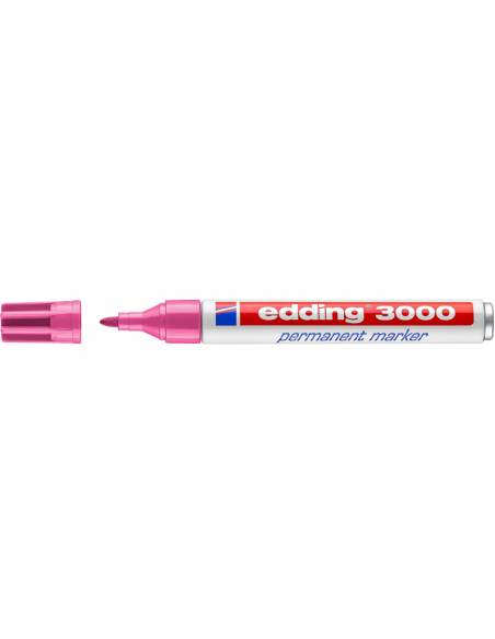 Rotulador Edding 3000 - Rosa