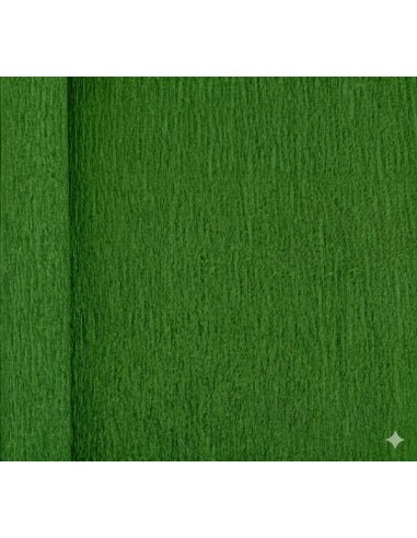 Rollo de papel crespón de 250x50cm - Verde claro