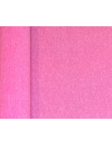 Rollo de papel crespón de 250x50cm - Rosa
