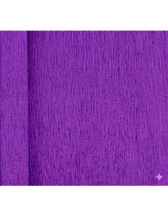 Rollo de papel crespón de 250x50cm - Morado