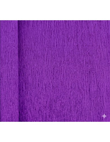 Rollo de papel crespón de 250x50cm - Morado
