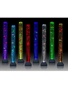 Columna de burbujas y peces - 120cm