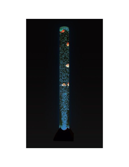 Columna de burbujas y peces - 120cm