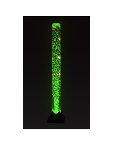 Columna de burbujas y peces - 120cm