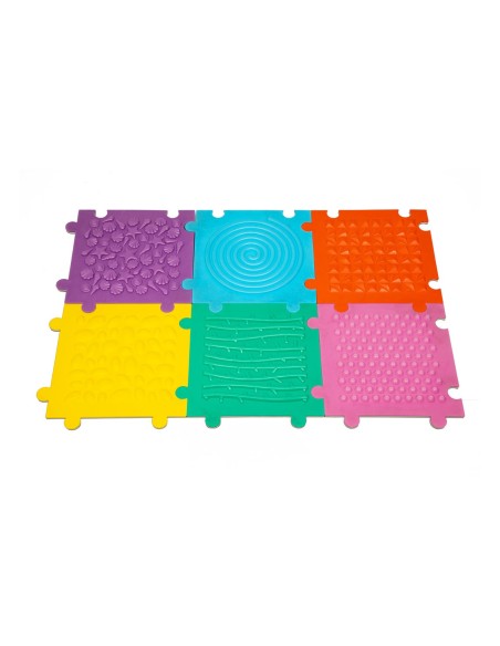 Suelo puzle texturizado - 6 piezas