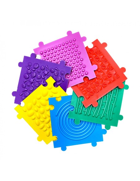 Suelo puzle texturizado - 6 piezas