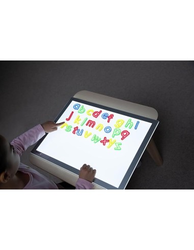 Letras minúsculas translucidas - 78 unidades