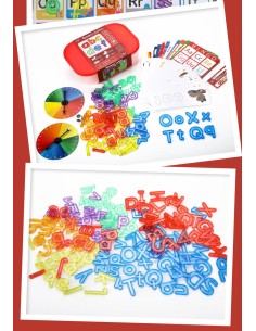 Set letras mayúsculas y minúsculas - Inglés 2