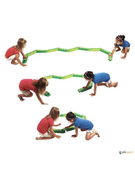 Pasillo equilibrio serpiente