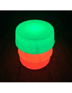 Bases redondas con iluminación LED - 3 piezas 2