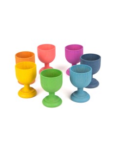Copas de madera - Montessori 2