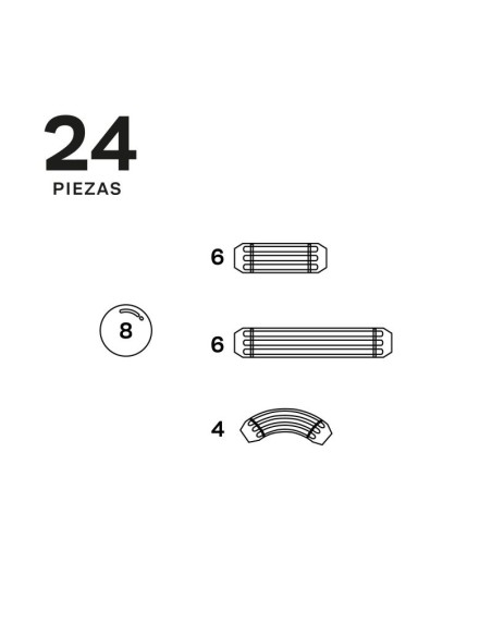 Construcción Ima Bars 24 piezas