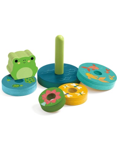 Encajable Puzz&Stack arcoiris