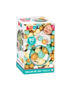 Bolas para piscina colores mixtos - 90 unidades