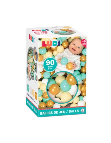Bolas para piscina colores mixtos - 90 unidades