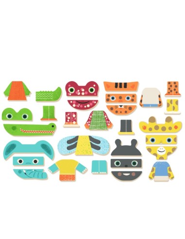 Magnético Inzebox mezcla animales