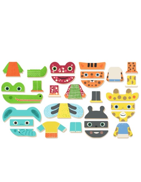 Magnético Inzebox mezcla animales