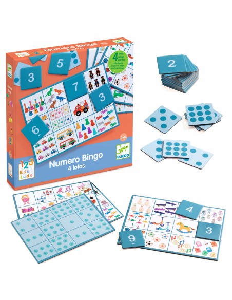 Eduludo número bingo