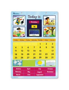 Calendario magnético en inglés