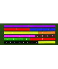 Maxi tira fracciones magneticas