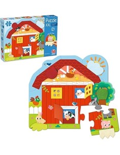 Puzle XXL granja sorpresa - 12 piezas 2
