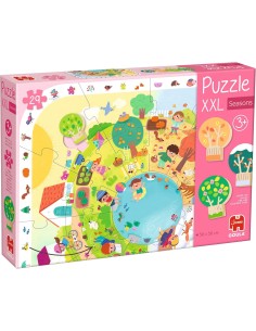 Puzle XXL estaciones - 29 piezas
