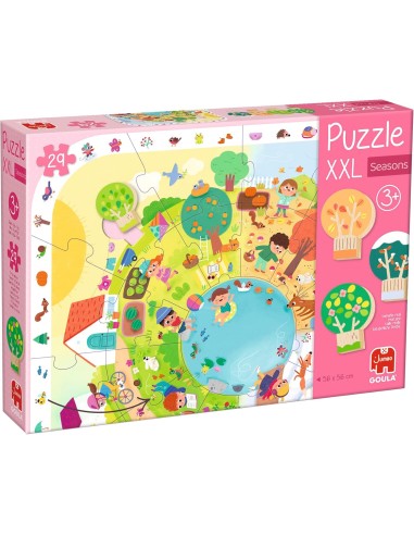 Puzle XXL estaciones - 29 piezas