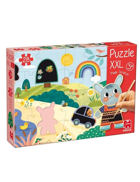Puzle XXL para rascar - 28 piezas