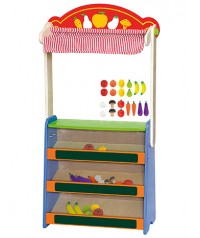 Supermercado teatro madera