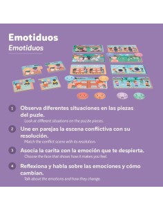 Emotiduos - Juego de mesa contra el acoso escolar 2