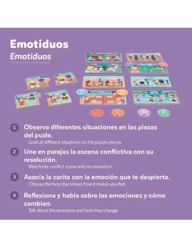 Emotiduos - Juego de mesa contra el acoso escolar