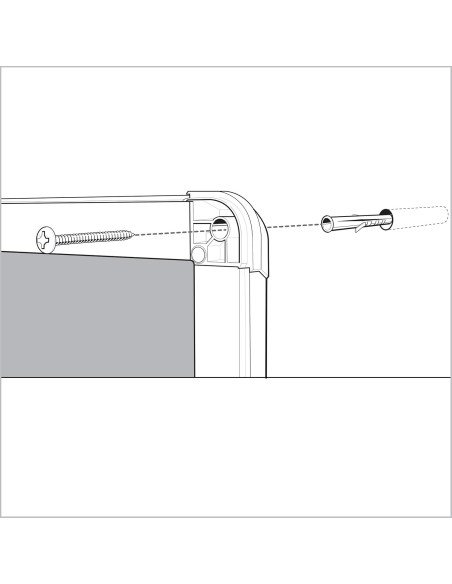 Vitrina exterior aluminio fondo magnético 53,2 x 69,2 x 4,5 cm