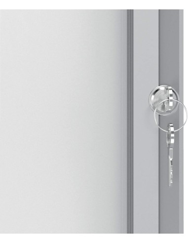 Vitrina exterior aluminio fondo magnético 53,2...